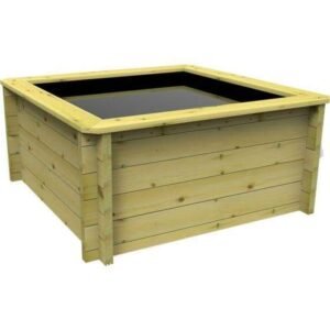 262 Gallon Wooden Pond, 1.5M X 1.5M, 44mm thick, 831mm high, 1189 litres