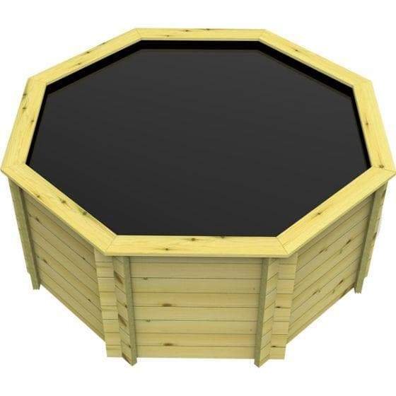 8ft-945-Gallon-Octagonal-Wooden-Koi-Pond-44mm-thick-1099mm-high-4297-litres