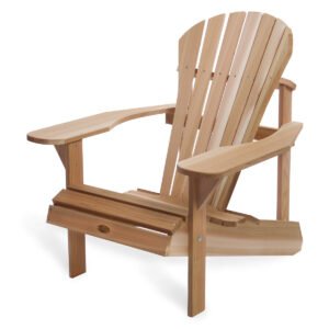 Adirondack Cedar Patio Chair with Wide Arms Rest