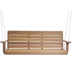 6' Cedar Luxe Porch Swing
