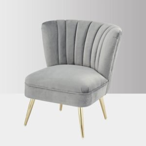 Quince | Cocktail Chair in Cool Grey