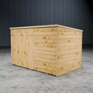 4 x 6 Value Overlap Double Door Bike Shed
