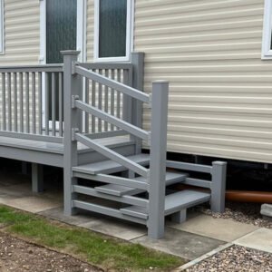 6' x 3' Entry Platform with Steps