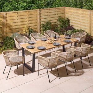 Oslo 8 Seat Dining Set