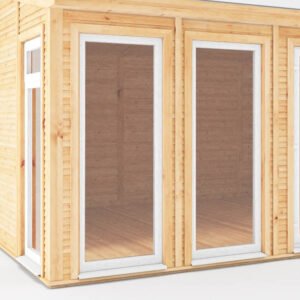 Additional Fully Glazed UPVC Window - White